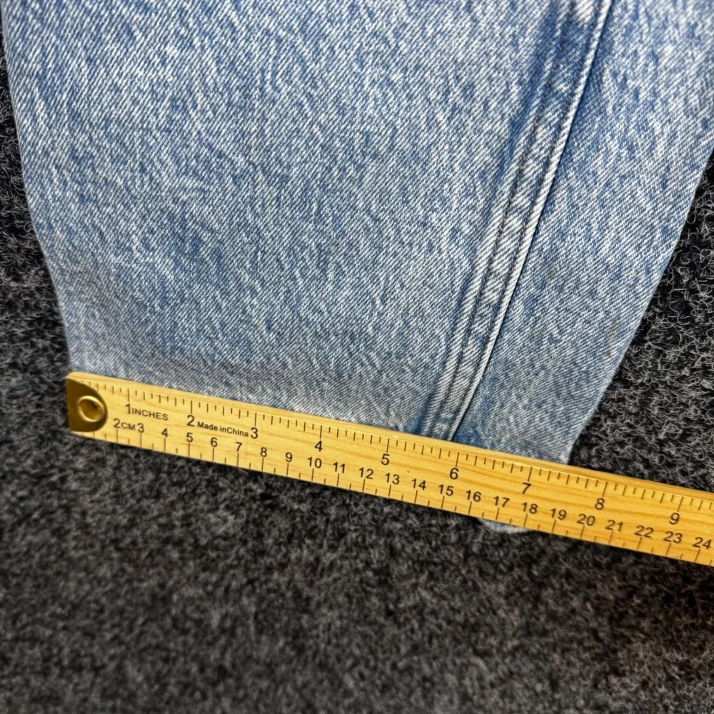 Abercrombie & Fitch The 90s Straight Ultra High Rise Jeans Light Wash 27 4S